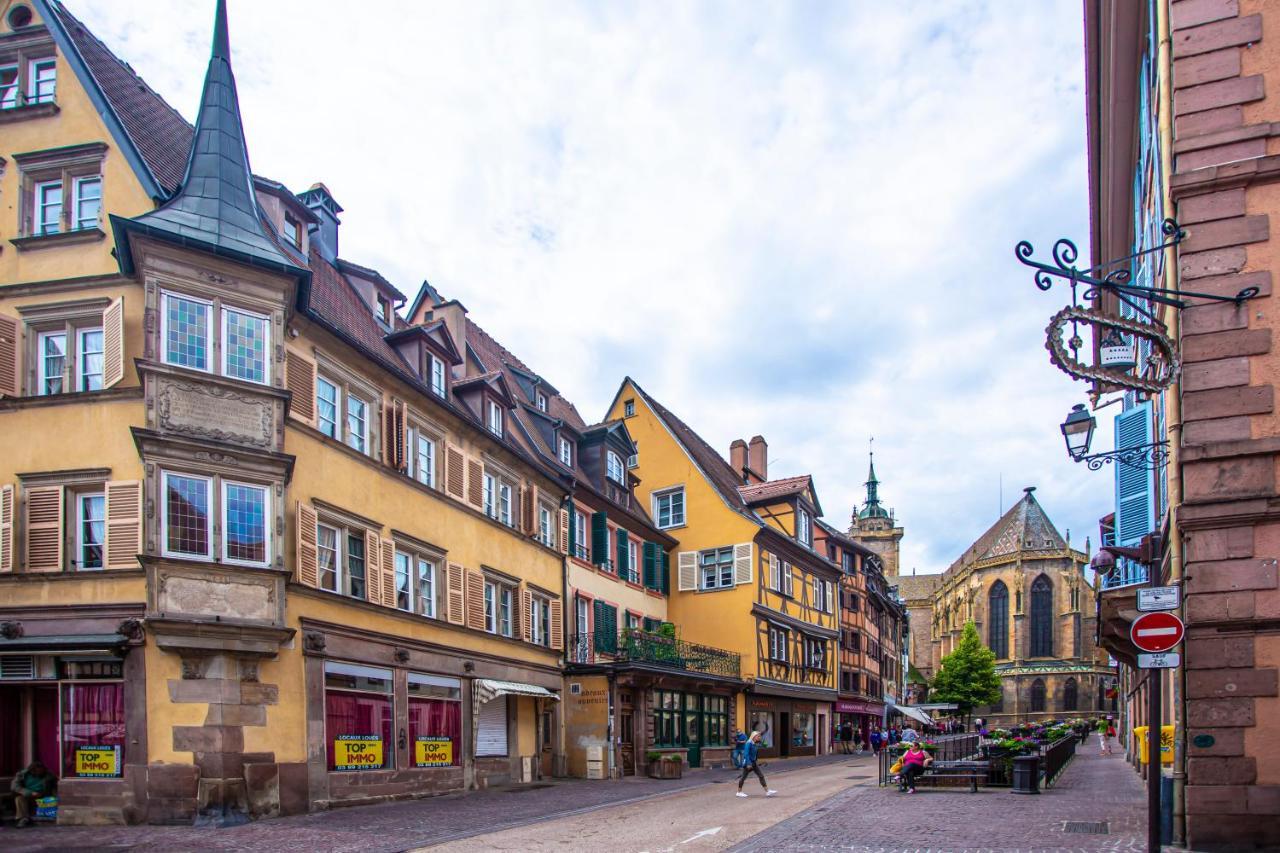 Centre Ville - Balcon - Parking Gratuit Colmar Exterior foto