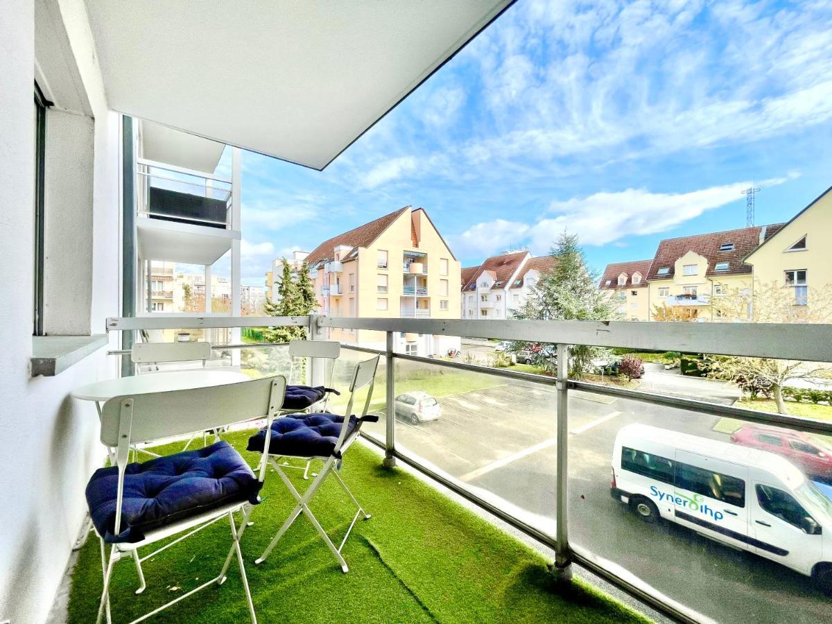 Centre Ville - Balcon - Parking Gratuit Colmar Exterior foto